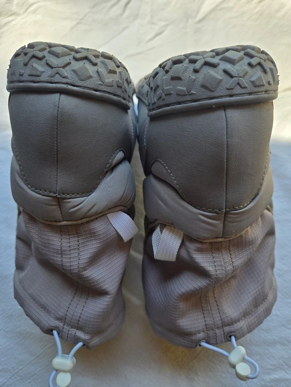 Chaco Ramble Puff Tall Boot, Light Gray, Size 8/EU 39